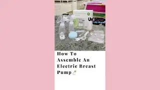 How to assemble a double breast pump #Shorts