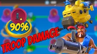 Warships Season 82 [ Troop Damage 90% Heavy Choppa Attacks] Boom Beach 