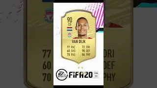 virgil van dijk - &eacute;volution fifa (18-22)#shorts #fifa #football