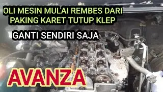 Cara mudah ganti paking karet tutup klep Avanza @ray12