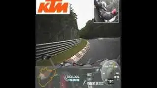 KTM X-BOW RR @ Nürburgring Nordschleife: 7:25,72 Min.