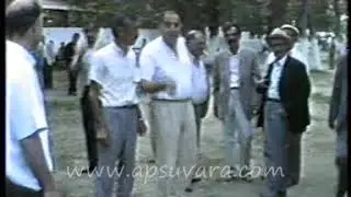 Aykusba ailesinin düğününde Azar ve Abaza oyunu...