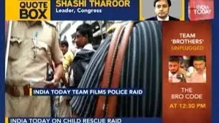 Live Raid On Camera; 2 Juveniles Rescued From Racket