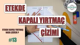 Etek de Kapalı Yırtmaç Çizimi [13]