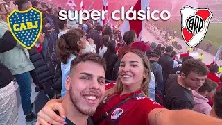 Fuimos a ver el super clásico River Boca
