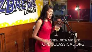 Megan Liles sings The Tipsy Waltz  from Offenbach&rsquo;s La Perichole