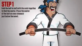 KarateJoe and MMAJoe having some fun with belt tying and board breaking!