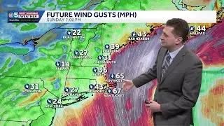 Turning even colder Friday, big weekend coastal storm misses Vermont, New York (1-29-26)