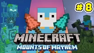 I Made An Enderman Farm And Started My Underwater Base | Mounts Of Mayhem Ep. 8