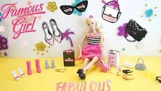 Malibu Barbie Fashion Doll with Glam Accessories
