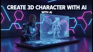 Create 3D Character using AI - Webinar