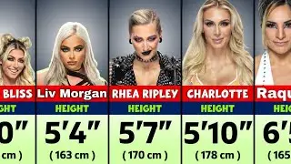 WWE Female Superstars Shocking Height Difference From Shortest To Tallest