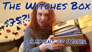 The Witches Box Subscription Unboxing Water Element - Good for Beginners?? $75!