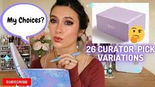 IPSY NOVEMBER 2021 GLAM BAG X HUDA | MY PERSONALIZATION..WHAT I PICKED + 26 CURATOR PICK VARIATIONS