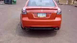 2008-09 Pontiac G8 Axleback Exhaust Sound Clip