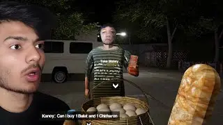 SELLING STREET FOOD AT NIGHT GONE SCARY 😨 !! Hapunun Horror Game #2