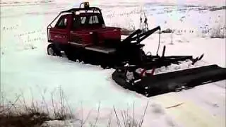 ASV Track Truck Trail Groomer Grooming Snow