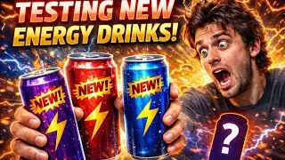 Tasting New Energy Drinks! #newvideo #tastetest #fyp #subscribe #utah 