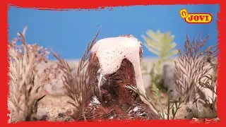 Comment réaliser un volcan avec une pâte auto durcissante JOVI Air Dry