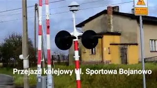 [EHZ-32 I KLD-40] Przejazd kolejowy Bojanowo Ulica Sportowa