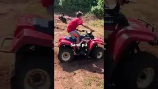 #Quads in the sandpit