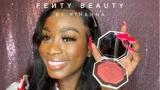 Fenty Beauty Killawatt Foil Freestyle Highlighter Ruby Richez Review l Brown Skin ✨