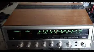 SANSUÍ  RECEIVER: Revisando a relíquia, Sansui Model Eight De Luxo (Vd 057)