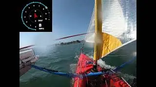 Hobie Adventure Island sailing