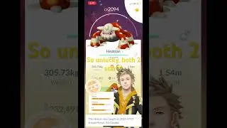 Very unlucky? #youtubeshorts #pokemongo #pokemon #shinylegendary #shinyshadowarticuno #shinyheatran