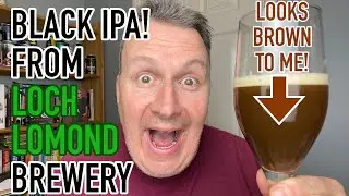 Bravehop Dark Black IPA - Loch Lomond Brewery - Lidl Craft Beer Festival