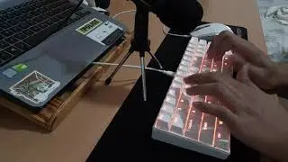 Rk61 Mechanical Keyboard (Red *Outemu Switches) + sum ugly a$$ space bar Sound Test