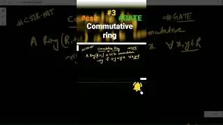 commutative ring definition #viral #shorts