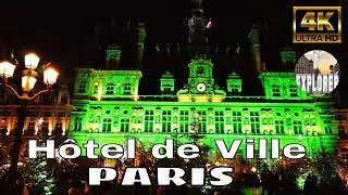 【4K】🇫🇷Paris Christmas Season Walk》Saint-Paul  to H&ocirc;tel de Ville  Le Marais