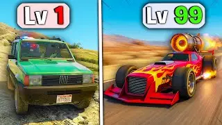 OGNI FUGA dalla POLIZIA l'auto DIVENTA PIÙ VELOCE su GTA 5! ⭐⭐⭐⭐