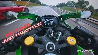 LATE FOR CLASS ON MY ZX25R! | PURE SOUND | 4K