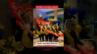 😍 FILIPINO NURSES. Dancing the fan dance