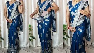 Saree Draping Tutorial For Newly Married Girls//How to Drape Saree Look Slim & Tall in Saree 🥻 