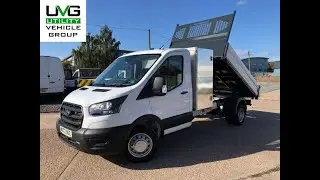 2022 72 Reg Ford Transit Single Cab Tipper Tool Pod Tool Storage Euro 6 RWD DRW - Walk Around