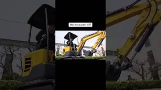 Detail，From its zero-tail swing to the advanced hydraulic system. #excavator #MiniExcavator