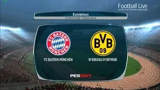 PES 2017 | Бавария Мюнхен &mdash; Боруссия Дортмунд | Полный матч и потрясающий гол Роббена | Геймплей ...