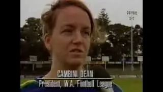 WA Womens Aussie Rules - WAWFL - Innaloo Piranhas V Koongamia 1993 Semi Final - Jenny Seaton