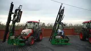 #Cięcie #mechaniczne #sadu TRZEMA LISTWAMI PRO-CNC / model ProCut 304 - mechanical prunnig orchard