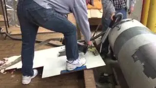 Rapid coating removal with heat induction