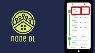 Episode 5: creation of scenarios and automation in Node DL smart home system