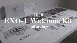NEW 2020 EXO Official Fanclub EXO-L ACE Welcome Kit ✨ Unboxing