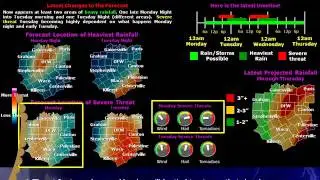 Severe Storm and Flood Threat March 7-9, 2016