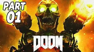 DOOM 4 Gameplay German PS4 Part 1 - Welcome to Hell - Let's Play DOOM German