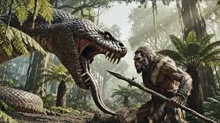 Titanoboa vs Prehistoric Humans &ndash; A Battle for Survival Begins (Episode 1)