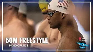 David Curtiss Wins the Gold in Men's 50M Freestyle | 2022 Toyota U.S. Open