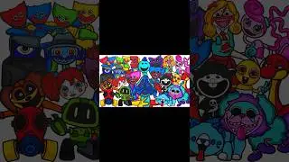 Poppy Playtime Chapter 4 New Coloring Pages / How to Color All New Monsters #poppyplaytim #poppy